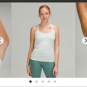 Lululemon ebb to street tank ocean air